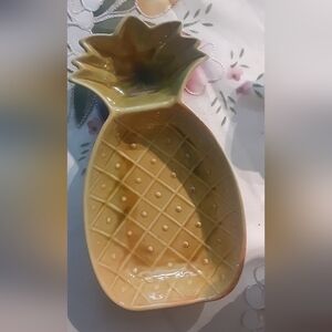 MCM CALIFORNIA POTTERY PINEAPPLE BOWL ~ Excellent Condition